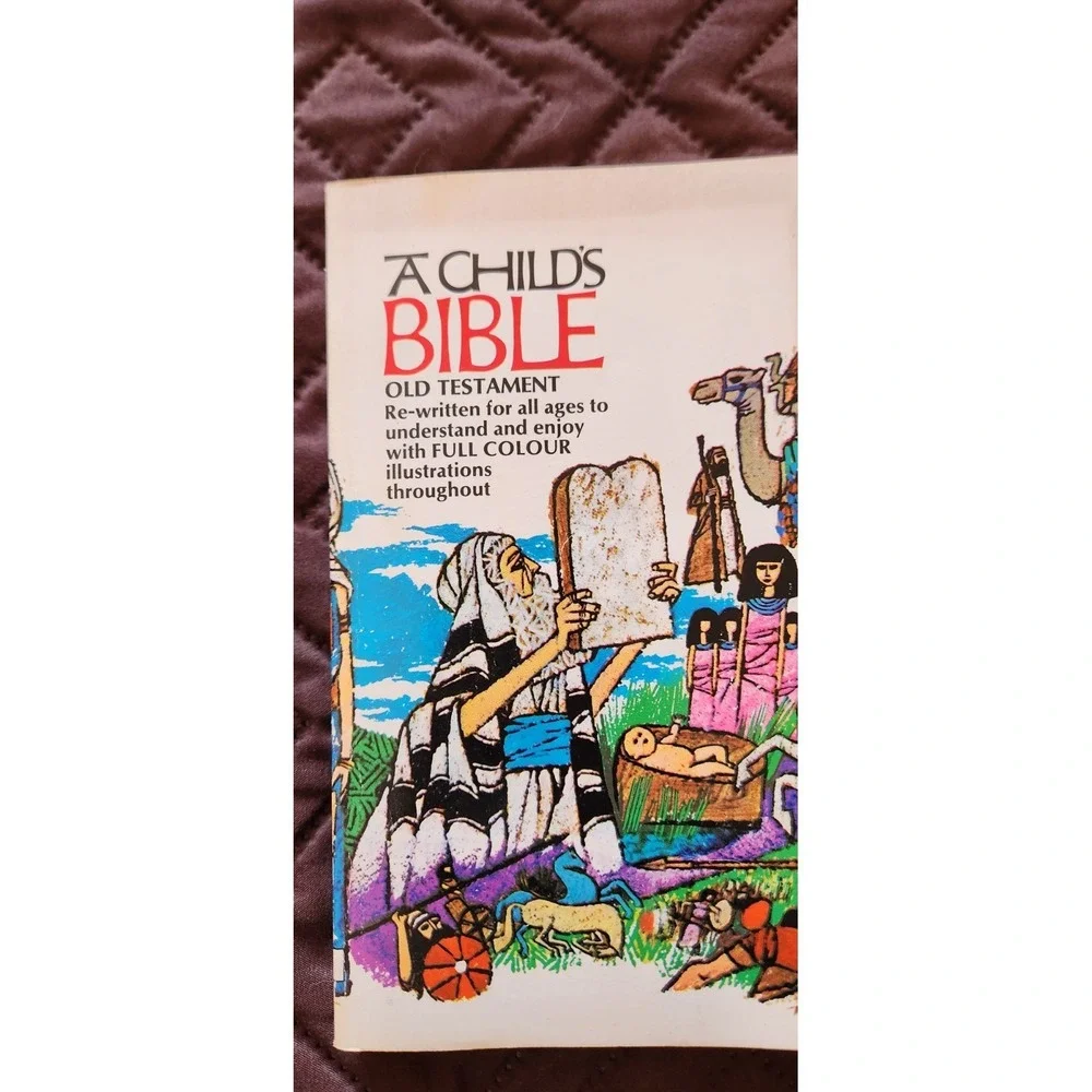 A Child's Bible Old Testament Paulist Press Full Color Illustrations Paperback